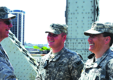 MP leads Soldiers, students