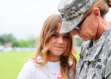 Service members celebrate partnerships with first responders