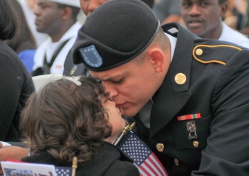 Service members celebrate partnerships with first responders