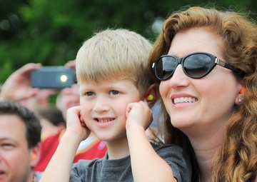 Service members celebrate partnerships with first responders