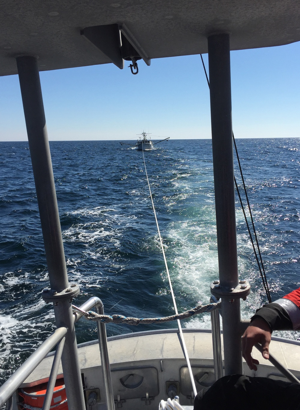 Coast Guard rescues disabled fishing vessel