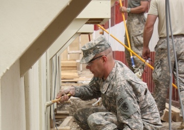 Engineers’ complete fourth joint operations center construction