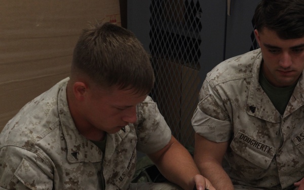 Marines learn the ins and outs of maintaining machine guns