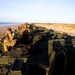 Marines attack the North Carolina beach in armored vehicles