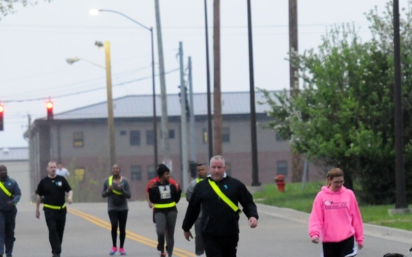 Sustainers run to support SHARP awareness month