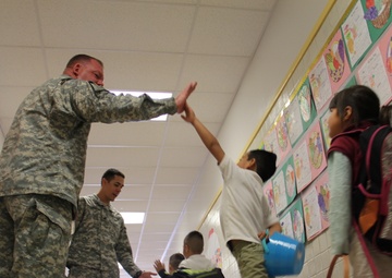 7220th MSU adopts Hueco Elementary