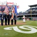 Air Force Reserve Honor Guard presents colors before Washington Nationals game