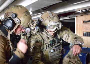 US Coast Guard Maritime Security Response Team takes part in Operation Arctic Eagle