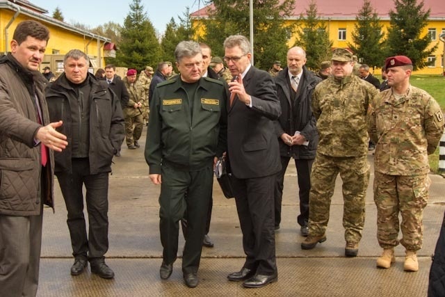 Fearless Guardian starts with visit from President of Ukraine