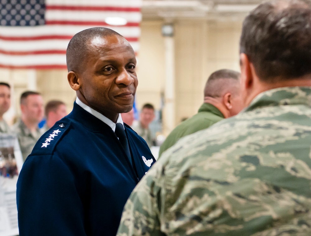 AMC commander visits 182nd Airlift Wing