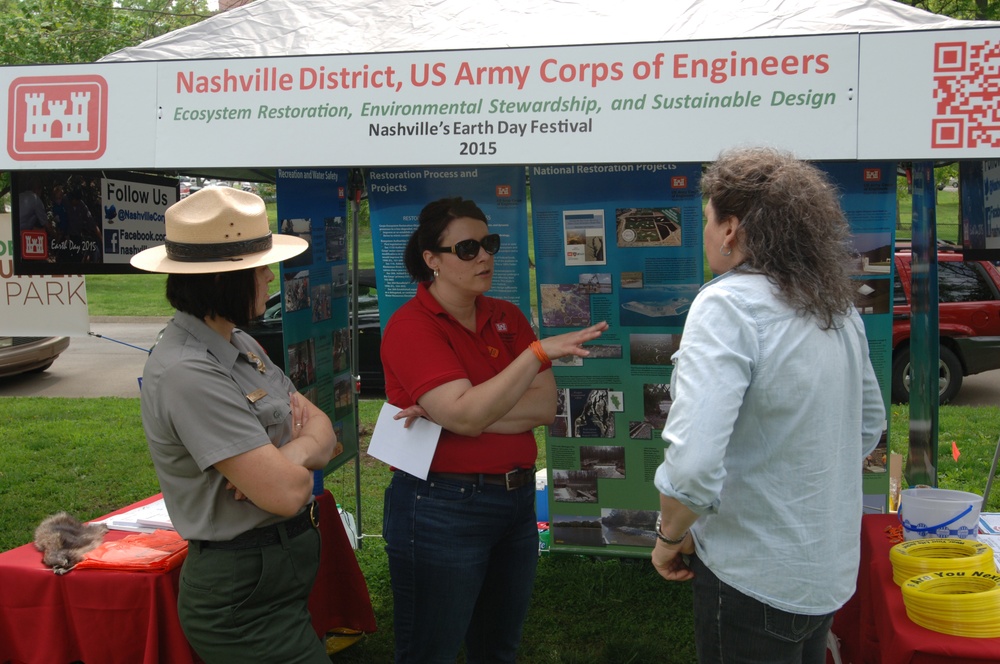 Corps touts environmental stewardship at Nashville Earth Day Festival
