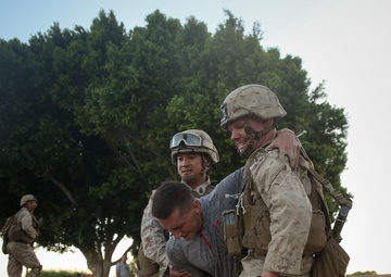 Marines, sailors prepare for humanitarian response with FHA exercise during WTI 2-15