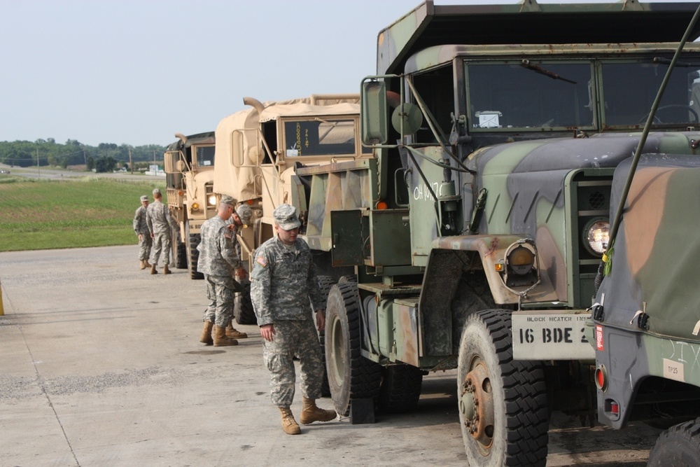 Ohio National Guard Soldiers travel to annual training