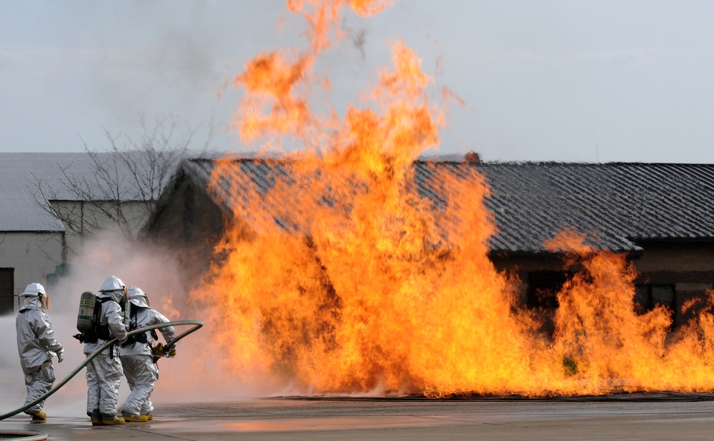 121st CES holds live fire training exercise