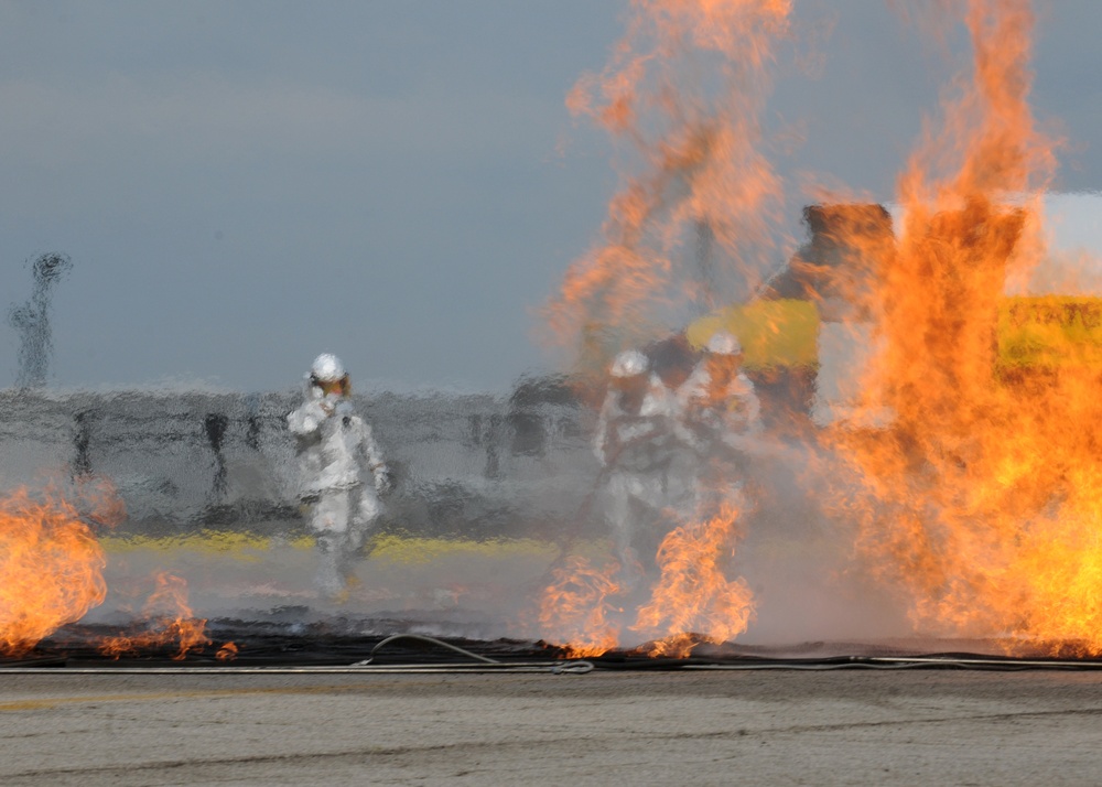 121st CES holds live fire training exercise