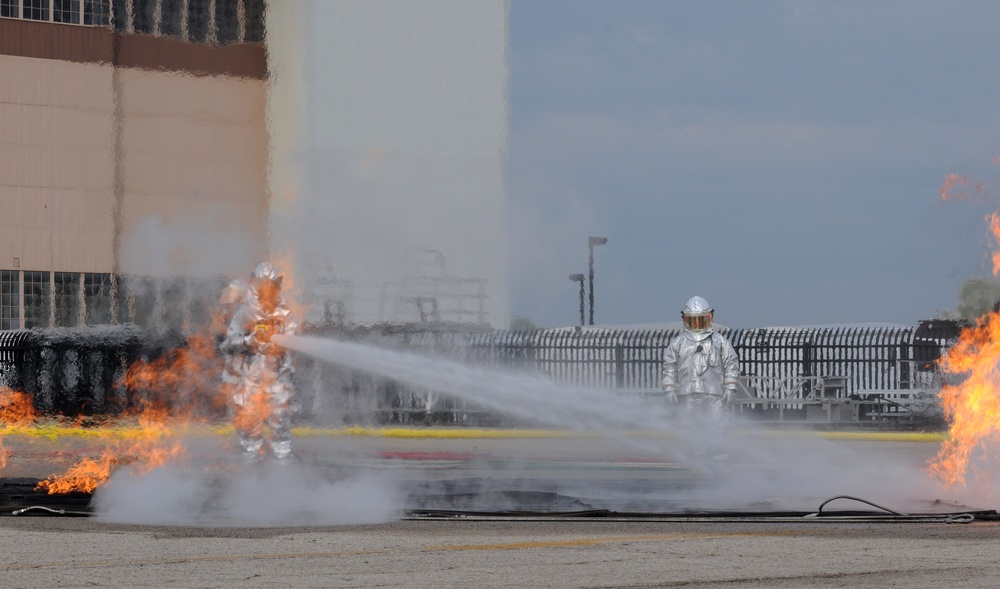 121st CES holds live fire training exercise