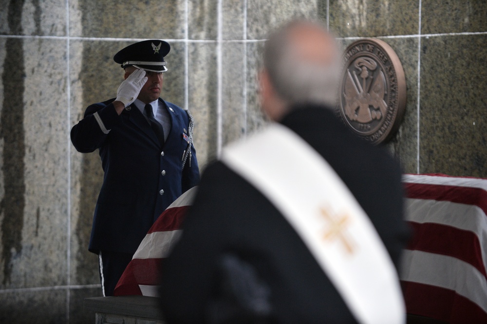 106th Rescue Wing Honor Guard at Calverton National Cemetery