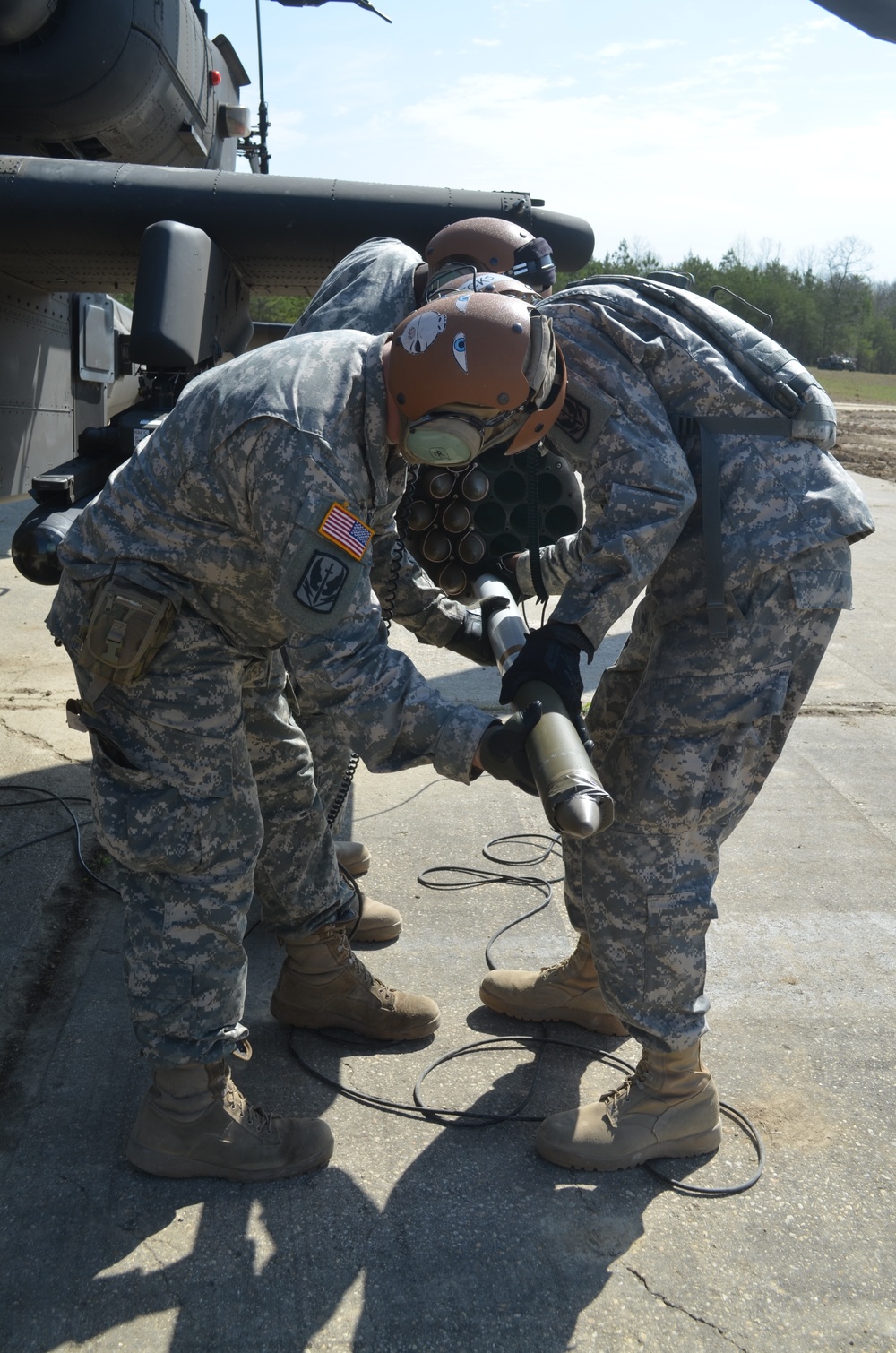 NCNG Apache Battalion Conducts Second Live-Fire Gunnery of the Year