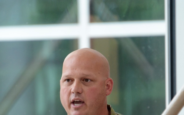 Master Sgt. Van Aalst Boulevard dedication