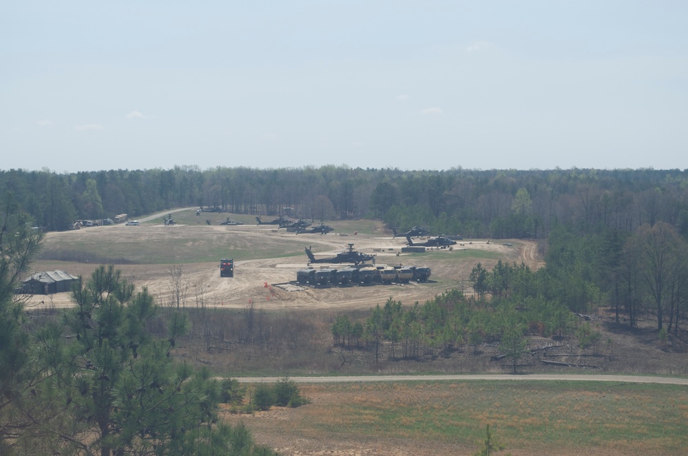 NCNG Apache Battalion conducts Second Live-Fire Gunnery of the Year