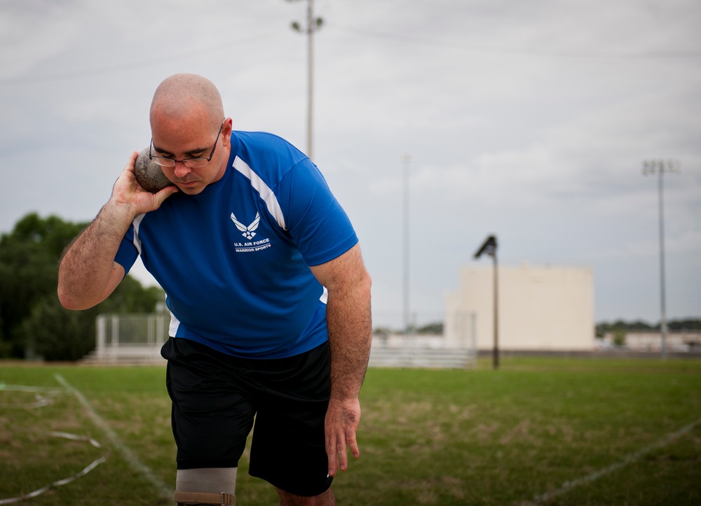 DOD Warrior Games training at Eglin - Day 3