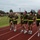 Marine recruits charge through PT session on Parris Island