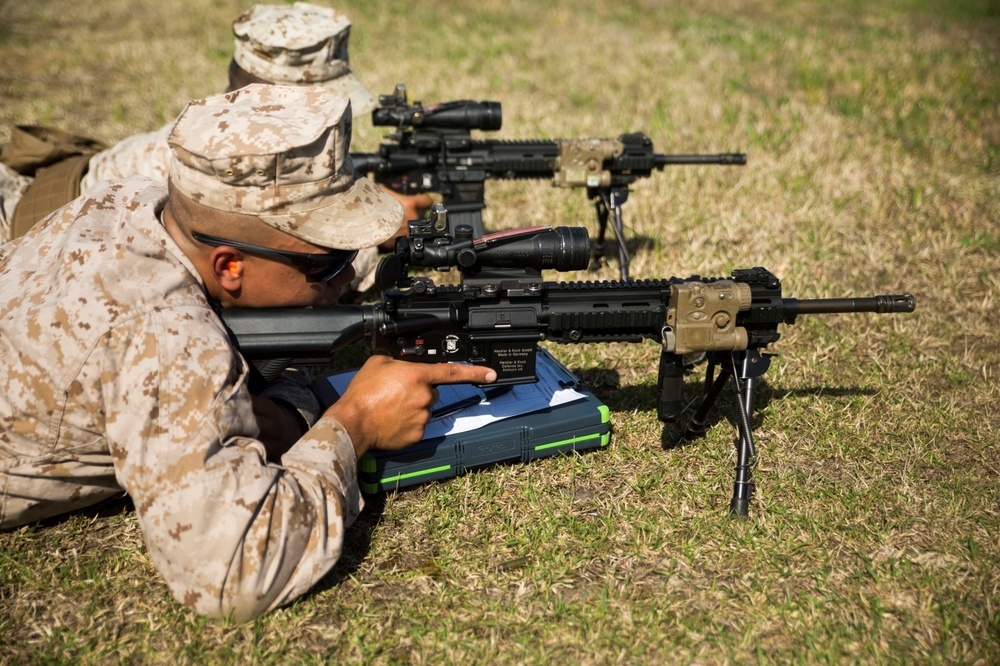Marines set their sights on Designated Marksman title