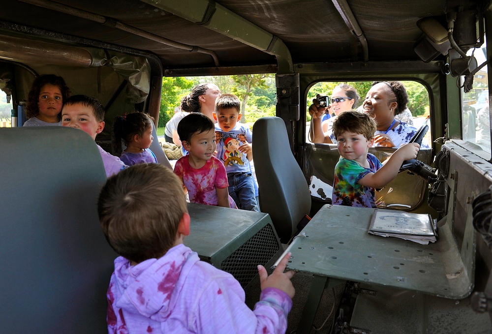 18th CES hosts demonstrations for military children