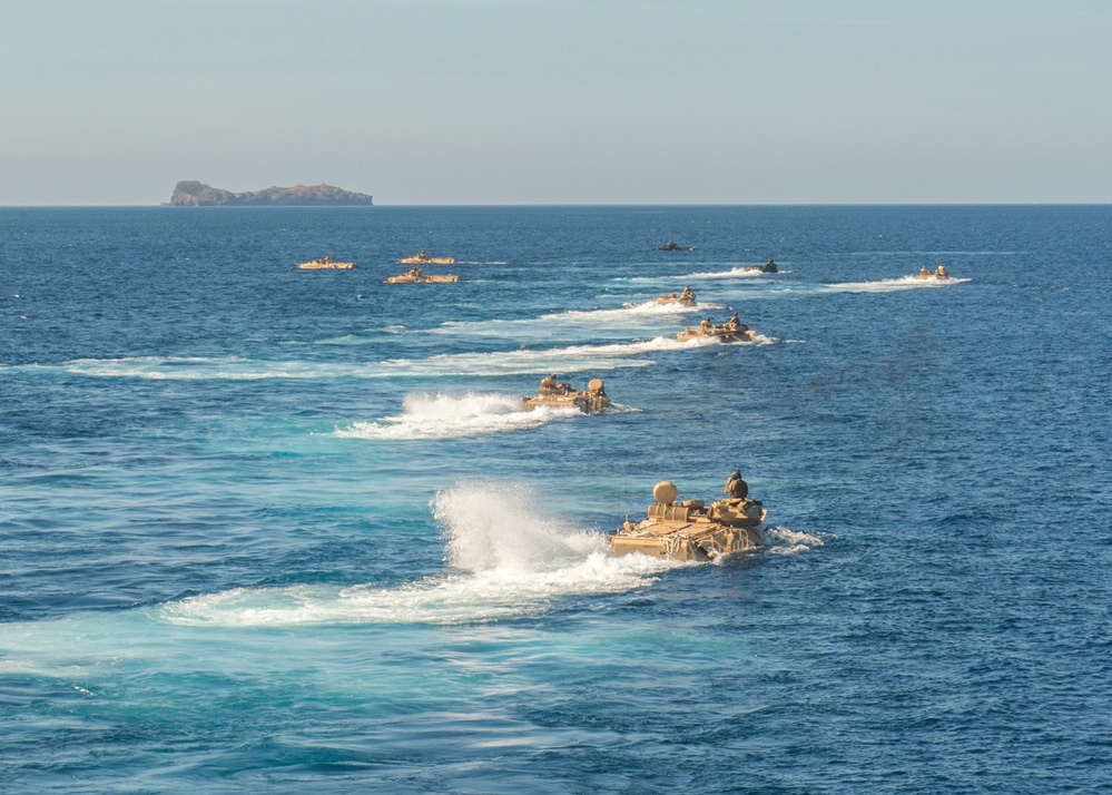 USS Green Bay operations during Balikatan 2015