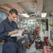 USS Laboon sailor at work