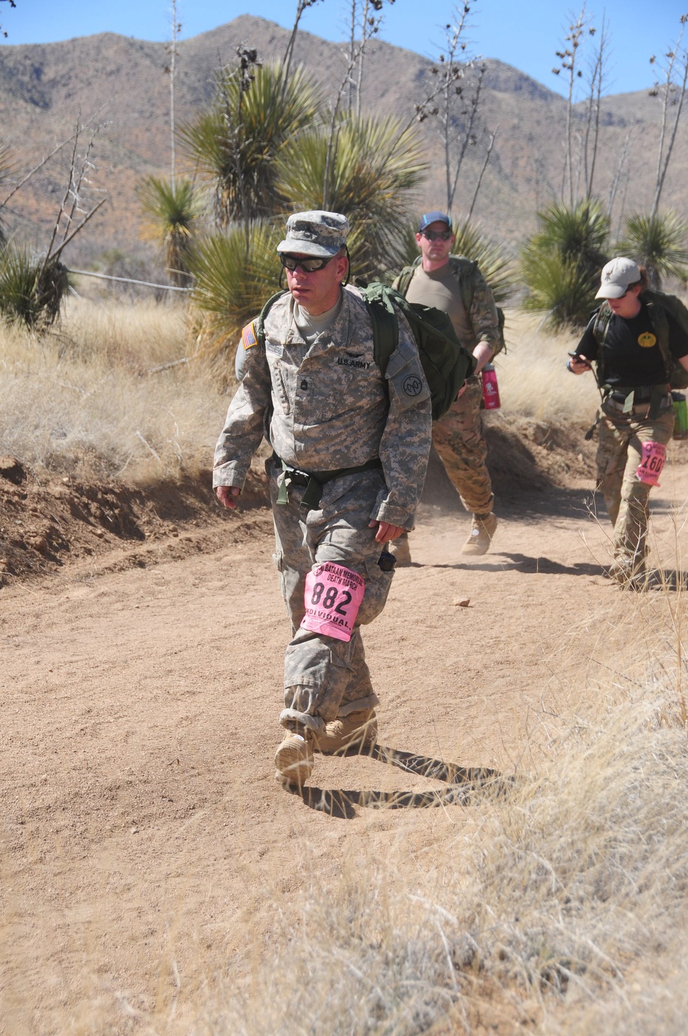 New York National Guard Soldier overcomes blisters, bleeding and heat exhaustion to finish march