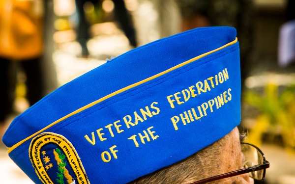 Philippine and US military members commemorate the 70th anniversary of the Liberation of Palawan