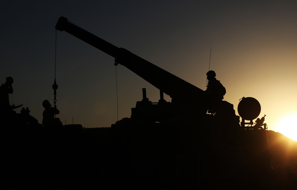 3rd AABn provides combat prowess during Desert Scimitar 15