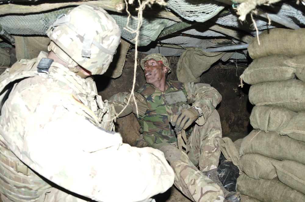 Distinguished guests visit troops during Exercise Wind Spring