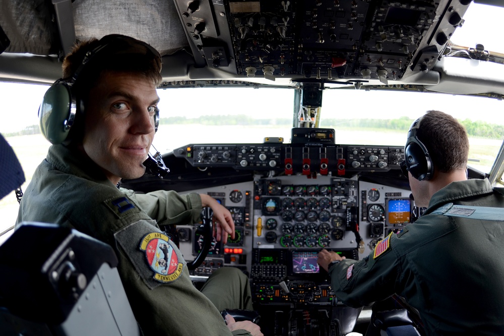 KC-135 aerial refueling