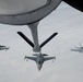 KC-135 aerial refueling