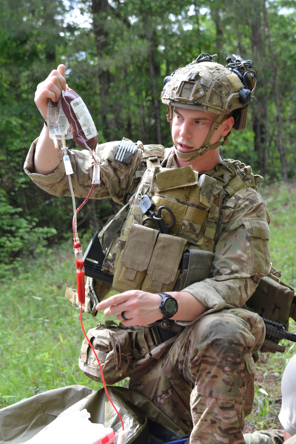The 75th Ranger Regiment medic training