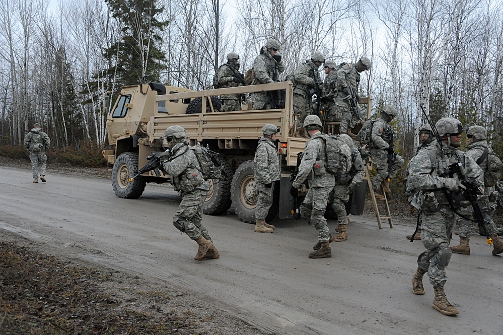 Danish Army trains with Michigan National Guard