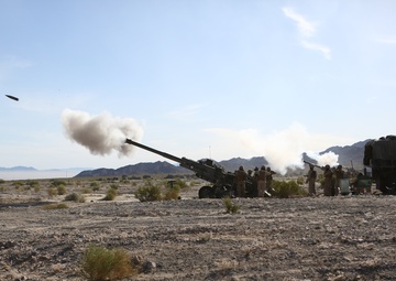 Marines make thunder in the California desert