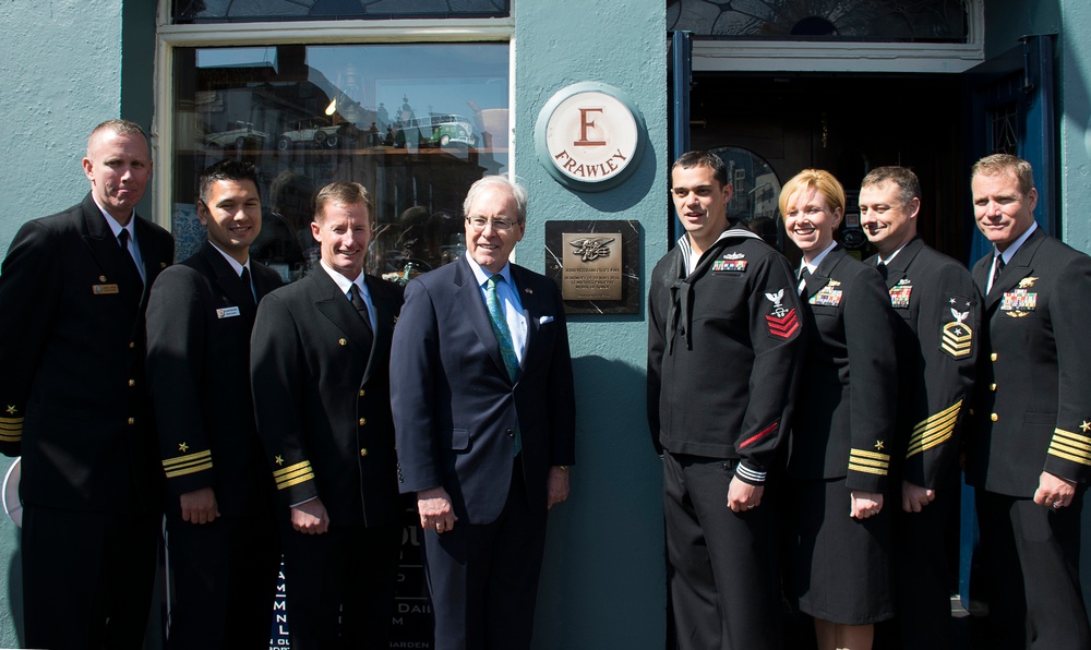 First Irish Veterans Post 001 dedication ceremony