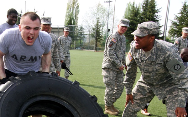 Soldiers, KATUSAs compete during KATUSA Friendship Week