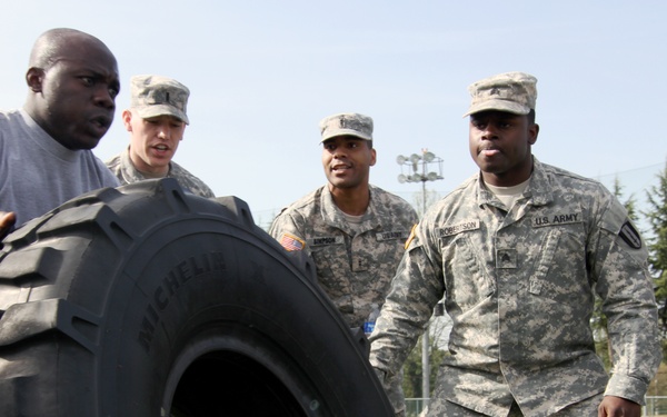 Soldiers, KATUSAs compete during KATUSA Friendship Week