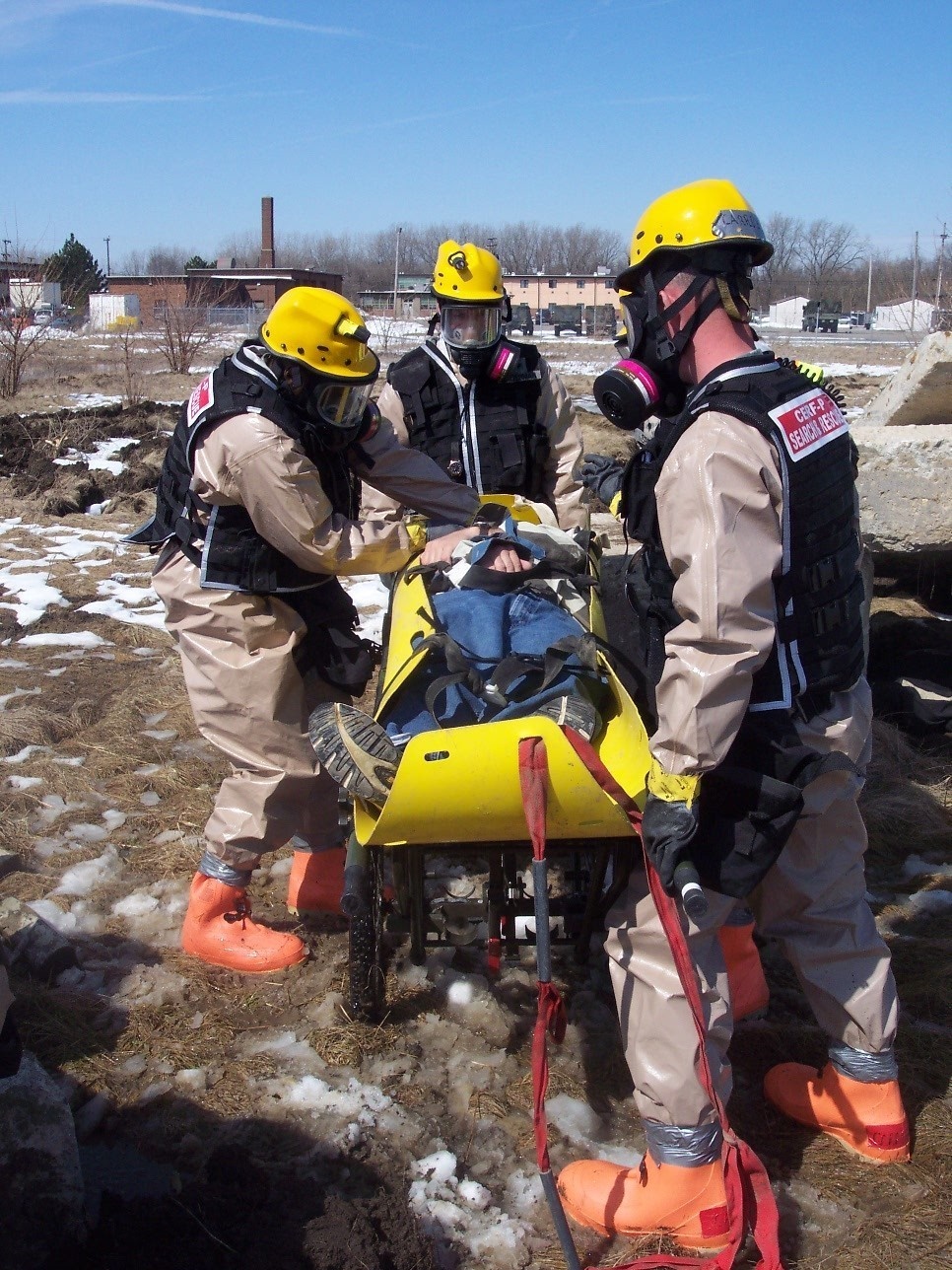 National Guard first responders conduct training exercise