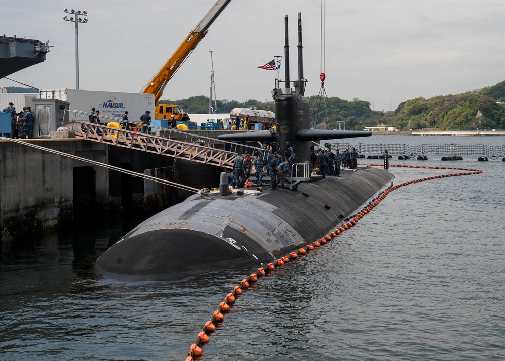 USS Oklahoma City operations