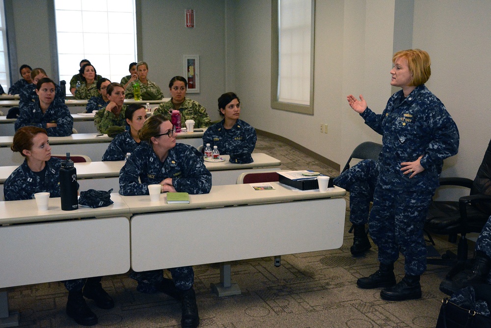 Women officer meeting