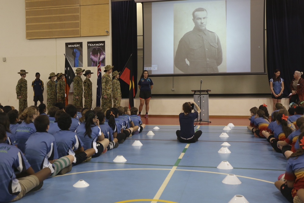 ANZAC Day commemorated at Rosebery Middle School
