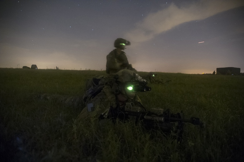 Army Rangers Multi-Lateral Airborne Training