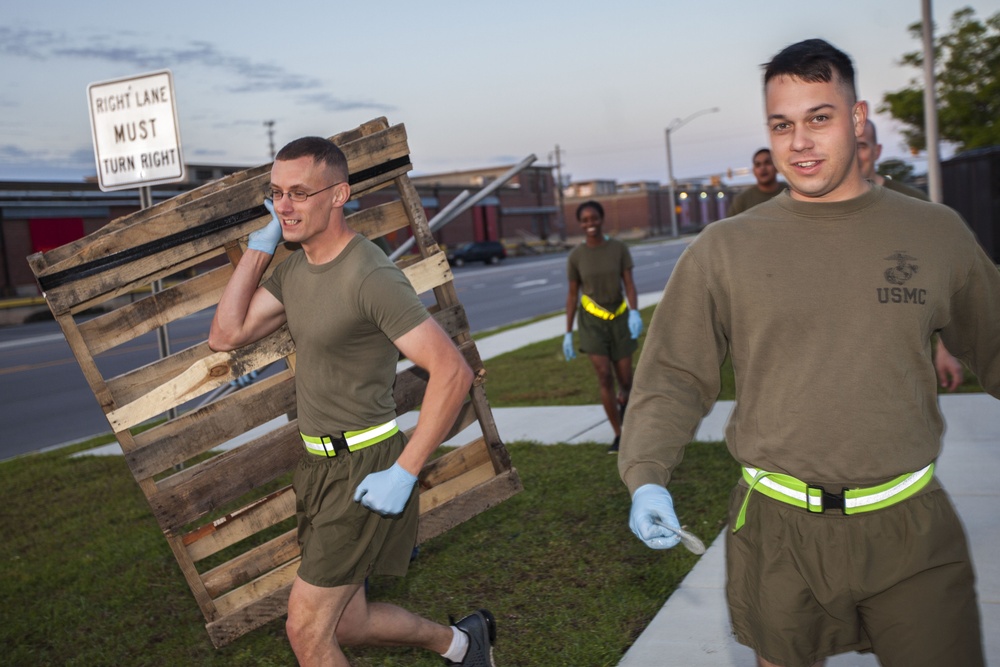 H&amp;S Bn, MCIEAST-MCB CAMLEJ Earth Day Run