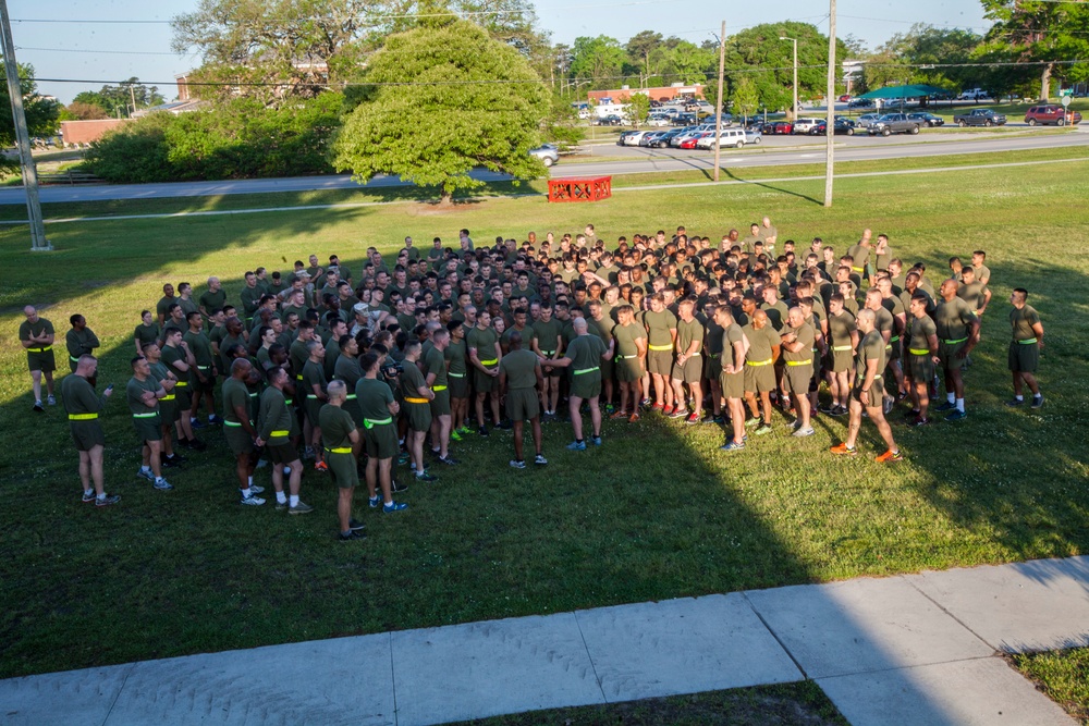 H&amp;S Bn, MCIEAST-MCB CAMLEJ Earth Day Run