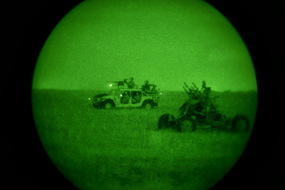 Army Rangers Multi-Lateral Airborne Training